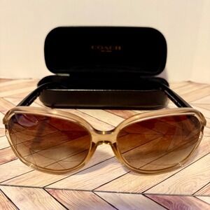 Coach HC8088 L927 Selma Sunglass Frames Only Brown Dark Tortoise 59 16 135